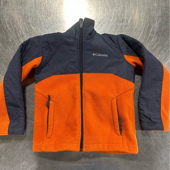 Columbia Orange and Black Puffer Jacket Outdoor Essential - Picture 1 of 4